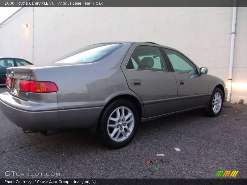 Antique Sage Pearl / Oak 2000 Toyota Camry XLE V6