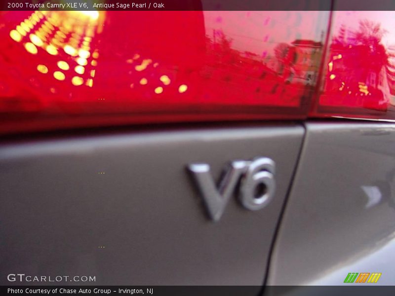 Antique Sage Pearl / Oak 2000 Toyota Camry XLE V6