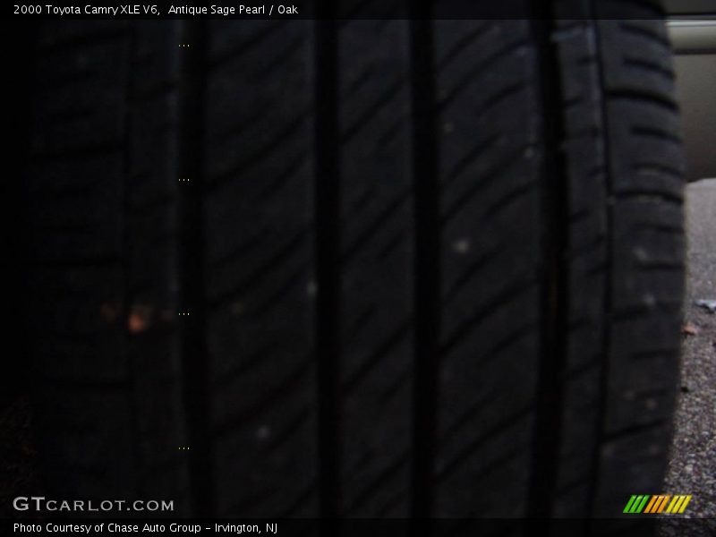 Antique Sage Pearl / Oak 2000 Toyota Camry XLE V6