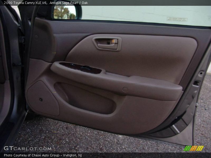 Antique Sage Pearl / Oak 2000 Toyota Camry XLE V6