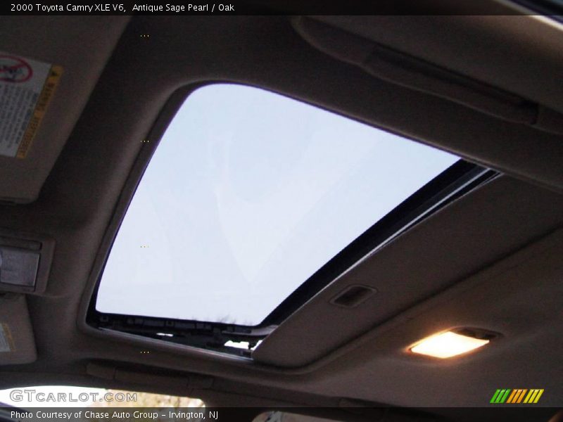 Antique Sage Pearl / Oak 2000 Toyota Camry XLE V6