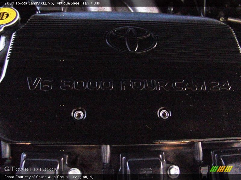 Antique Sage Pearl / Oak 2000 Toyota Camry XLE V6