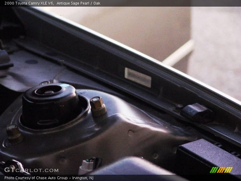 Antique Sage Pearl / Oak 2000 Toyota Camry XLE V6