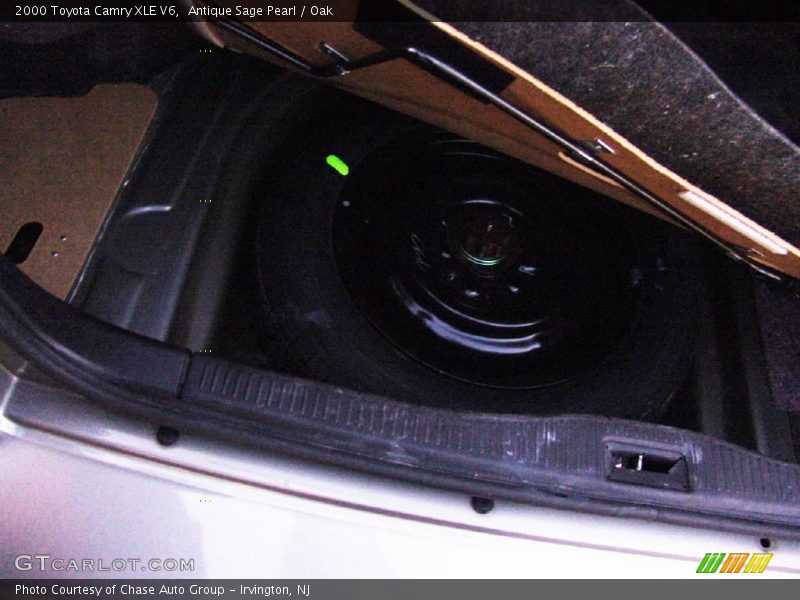 Antique Sage Pearl / Oak 2000 Toyota Camry XLE V6