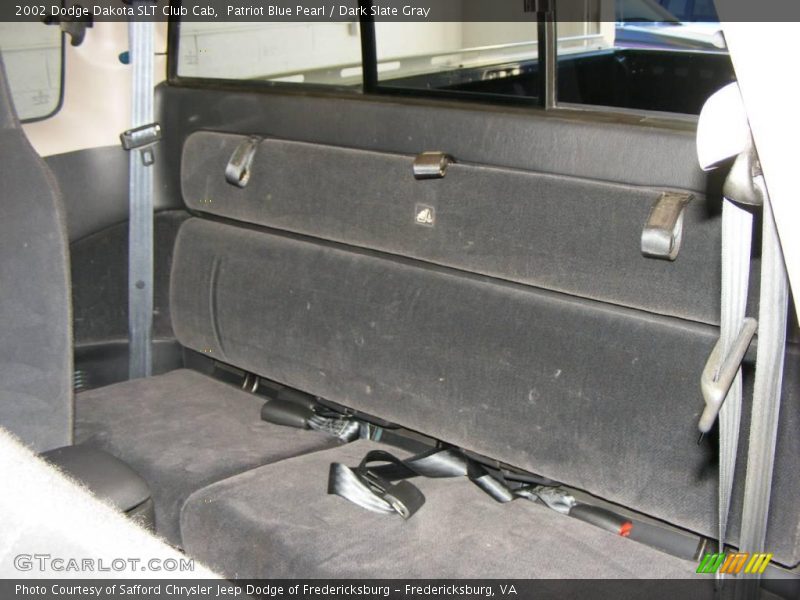 Patriot Blue Pearl / Dark Slate Gray 2002 Dodge Dakota SLT Club Cab