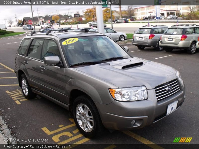 Steel Gray Metallic / Anthracite Black 2006 Subaru Forester 2.5 XT Limited