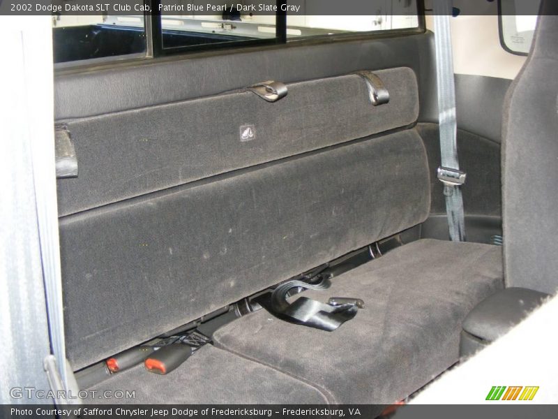 Patriot Blue Pearl / Dark Slate Gray 2002 Dodge Dakota SLT Club Cab