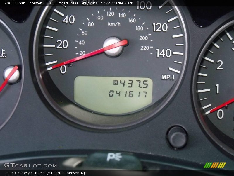 Steel Gray Metallic / Anthracite Black 2006 Subaru Forester 2.5 XT Limited