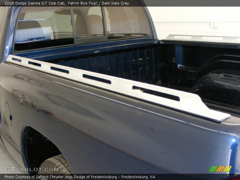 Patriot Blue Pearl / Dark Slate Gray 2002 Dodge Dakota SLT Club Cab