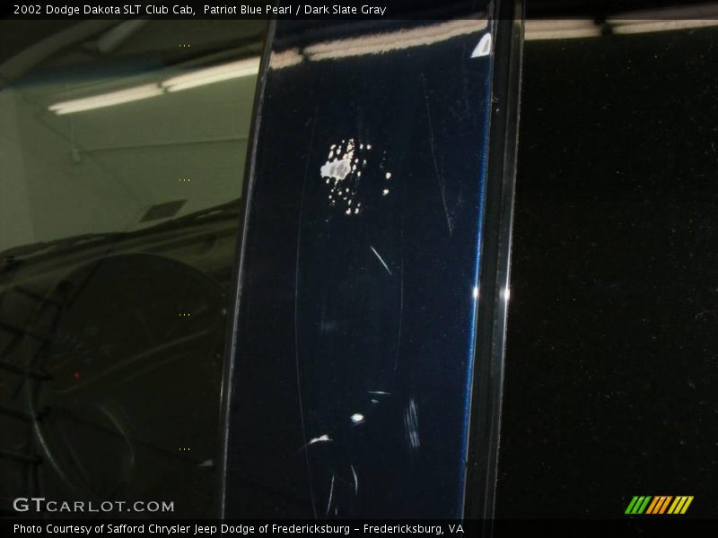 Patriot Blue Pearl / Dark Slate Gray 2002 Dodge Dakota SLT Club Cab