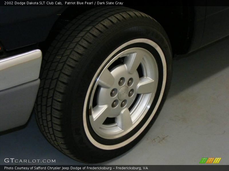 Patriot Blue Pearl / Dark Slate Gray 2002 Dodge Dakota SLT Club Cab