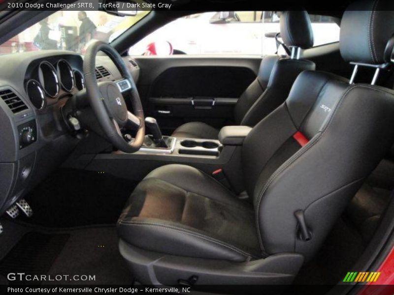 TorRed / Dark Slate Gray 2010 Dodge Challenger SRT8