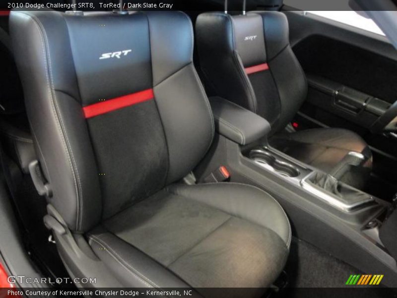 TorRed / Dark Slate Gray 2010 Dodge Challenger SRT8