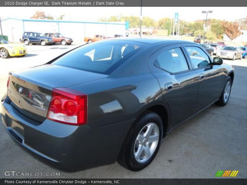 Dark Titanium Metallic / Dark Slate Gray 2010 Dodge Charger SE