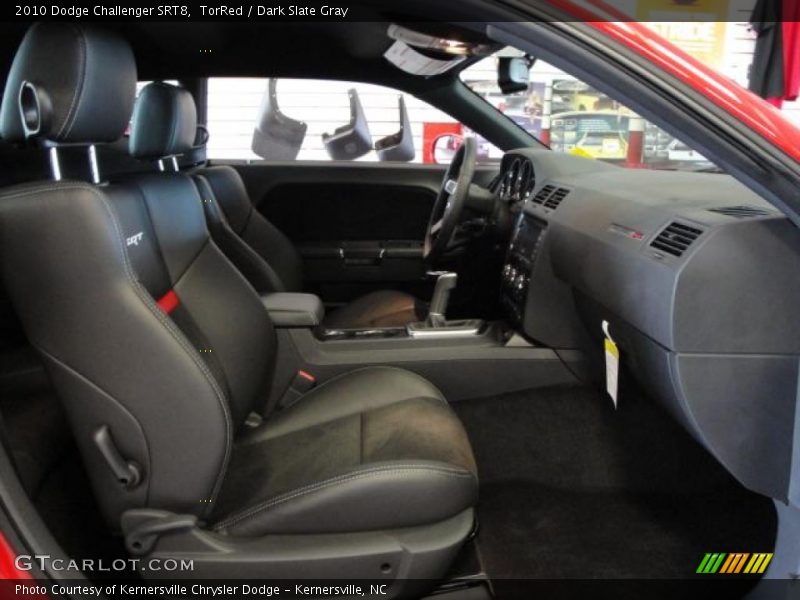 TorRed / Dark Slate Gray 2010 Dodge Challenger SRT8