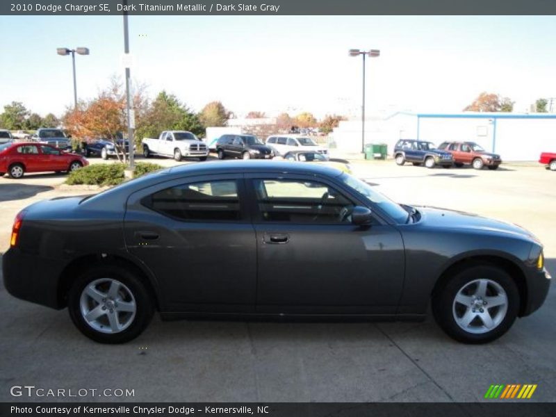 Dark Titanium Metallic / Dark Slate Gray 2010 Dodge Charger SE
