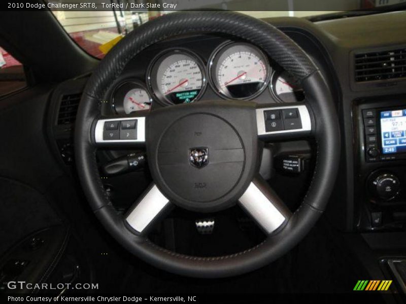 TorRed / Dark Slate Gray 2010 Dodge Challenger SRT8