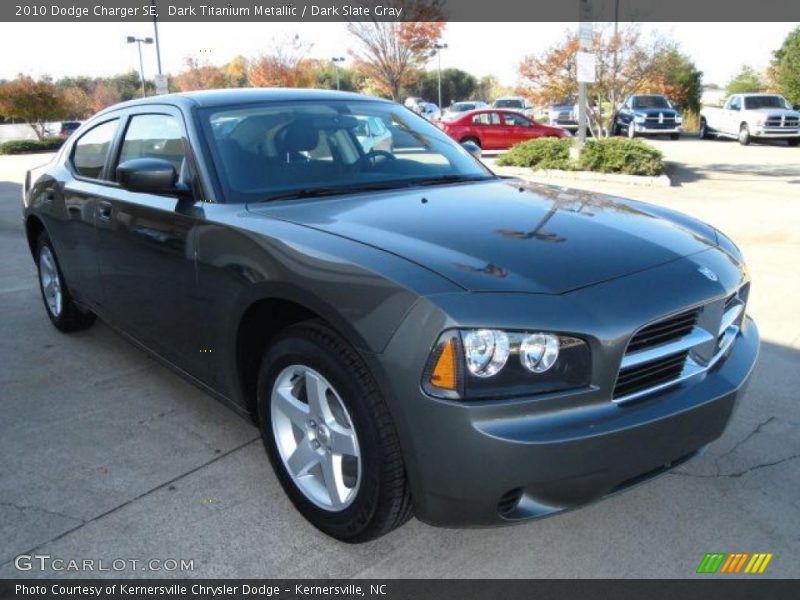 Dark Titanium Metallic / Dark Slate Gray 2010 Dodge Charger SE