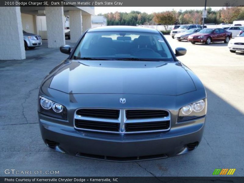 Dark Titanium Metallic / Dark Slate Gray 2010 Dodge Charger SE