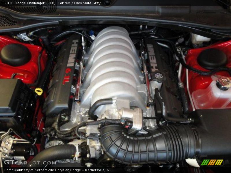 TorRed / Dark Slate Gray 2010 Dodge Challenger SRT8