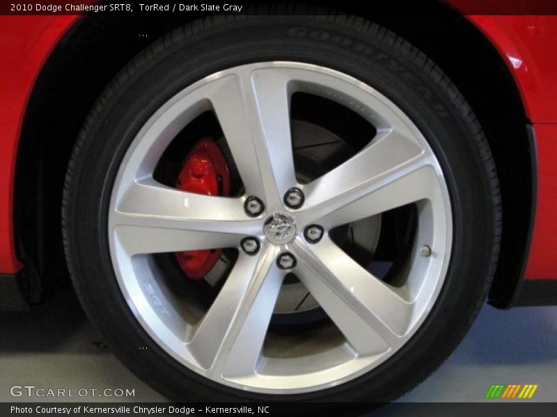TorRed / Dark Slate Gray 2010 Dodge Challenger SRT8