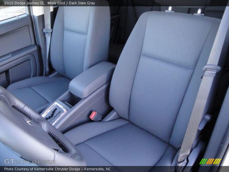 White Gold / Dark Slate Gray 2010 Dodge Journey SE