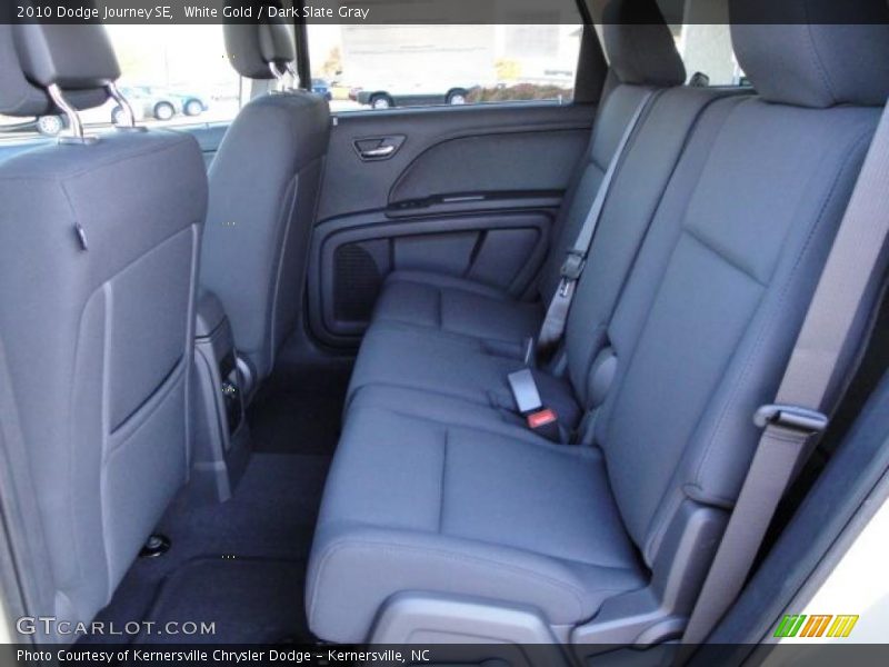 White Gold / Dark Slate Gray 2010 Dodge Journey SE