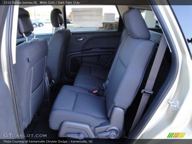 White Gold / Dark Slate Gray 2010 Dodge Journey SE