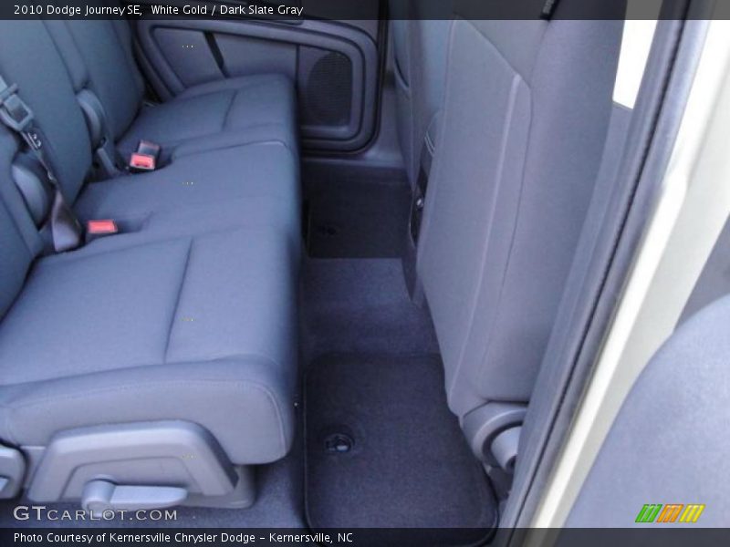 White Gold / Dark Slate Gray 2010 Dodge Journey SE