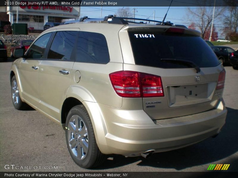 White Gold / Pastel Pebble Beige 2010 Dodge Journey R/T AWD