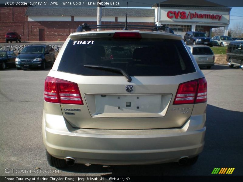 White Gold / Pastel Pebble Beige 2010 Dodge Journey R/T AWD