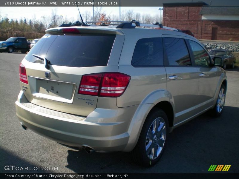 White Gold / Pastel Pebble Beige 2010 Dodge Journey R/T AWD