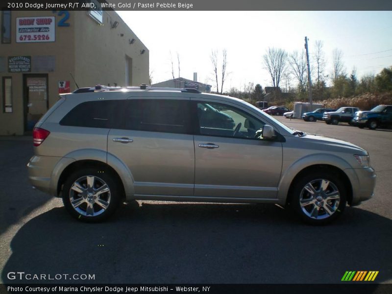 White Gold / Pastel Pebble Beige 2010 Dodge Journey R/T AWD
