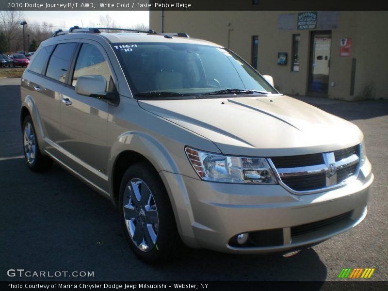 White Gold / Pastel Pebble Beige 2010 Dodge Journey R/T AWD