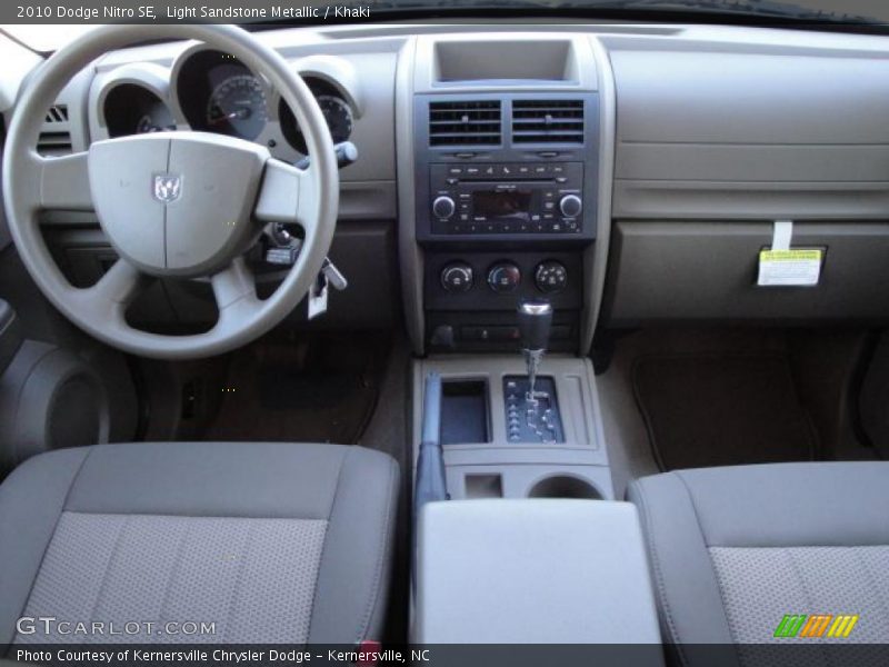 Light Sandstone Metallic / Khaki 2010 Dodge Nitro SE