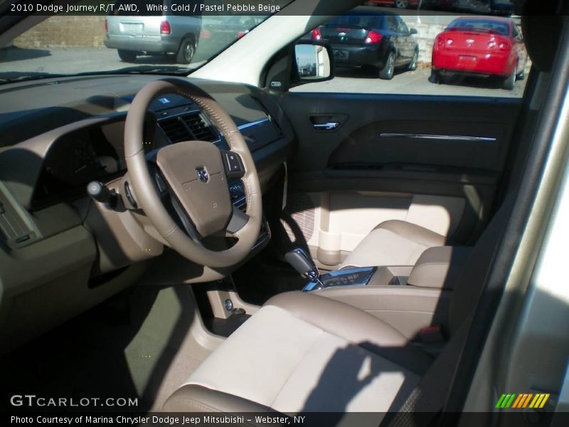 White Gold / Pastel Pebble Beige 2010 Dodge Journey R/T AWD