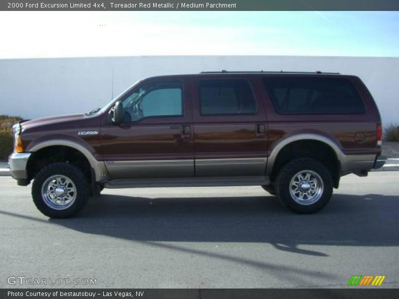 Toreador Red Metallic / Medium Parchment 2000 Ford Excursion Limited 4x4