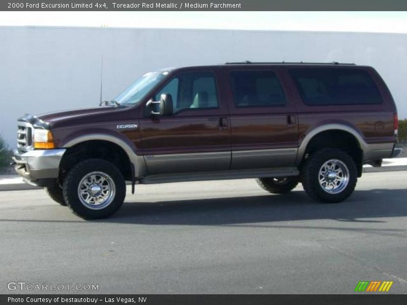 Toreador Red Metallic / Medium Parchment 2000 Ford Excursion Limited 4x4