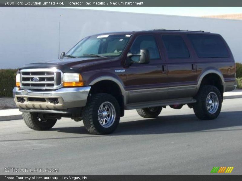 Toreador Red Metallic / Medium Parchment 2000 Ford Excursion Limited 4x4