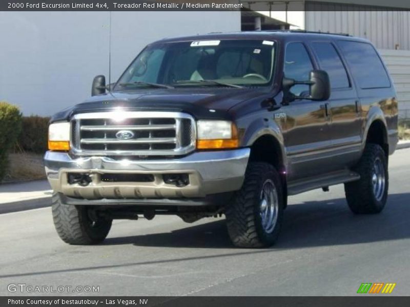 Toreador Red Metallic / Medium Parchment 2000 Ford Excursion Limited 4x4