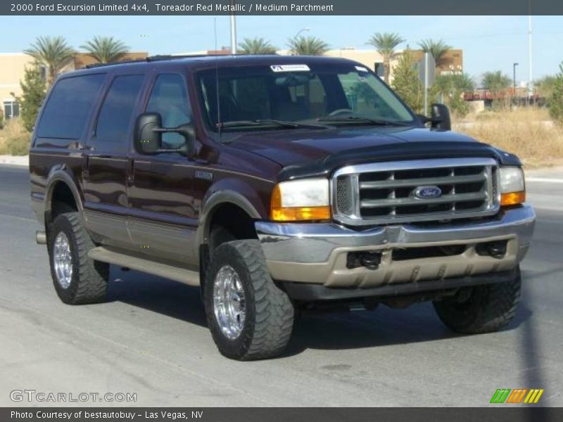 Toreador Red Metallic / Medium Parchment 2000 Ford Excursion Limited 4x4