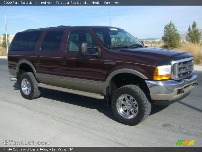 Toreador Red Metallic / Medium Parchment 2000 Ford Excursion Limited 4x4
