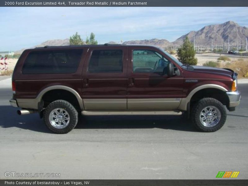 Toreador Red Metallic / Medium Parchment 2000 Ford Excursion Limited 4x4