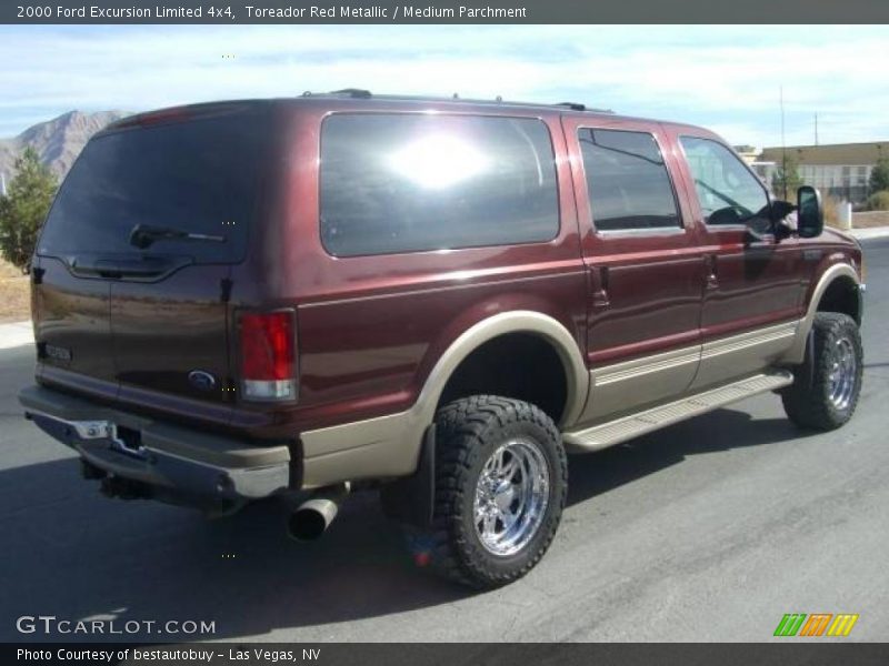 Toreador Red Metallic / Medium Parchment 2000 Ford Excursion Limited 4x4