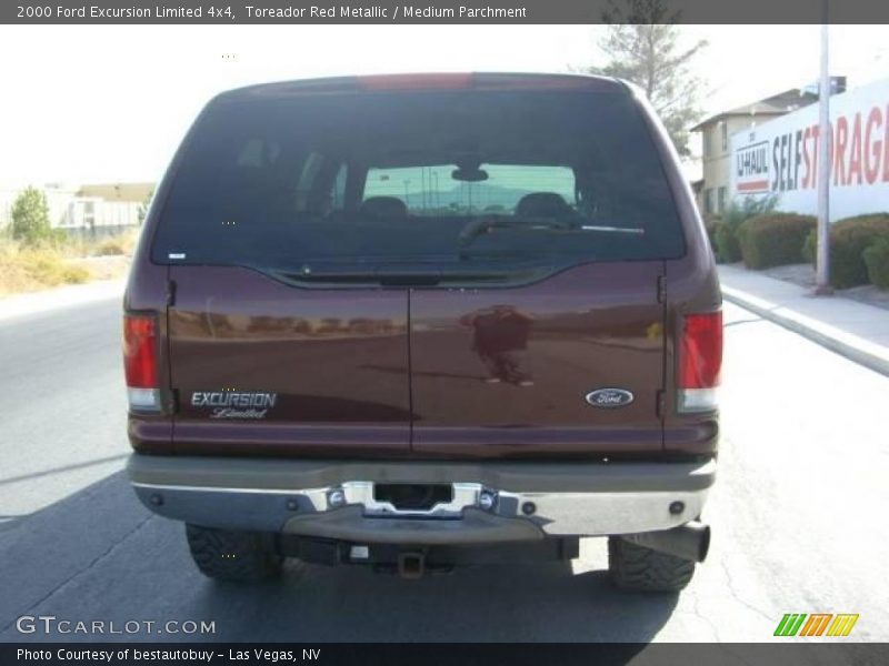 Toreador Red Metallic / Medium Parchment 2000 Ford Excursion Limited 4x4