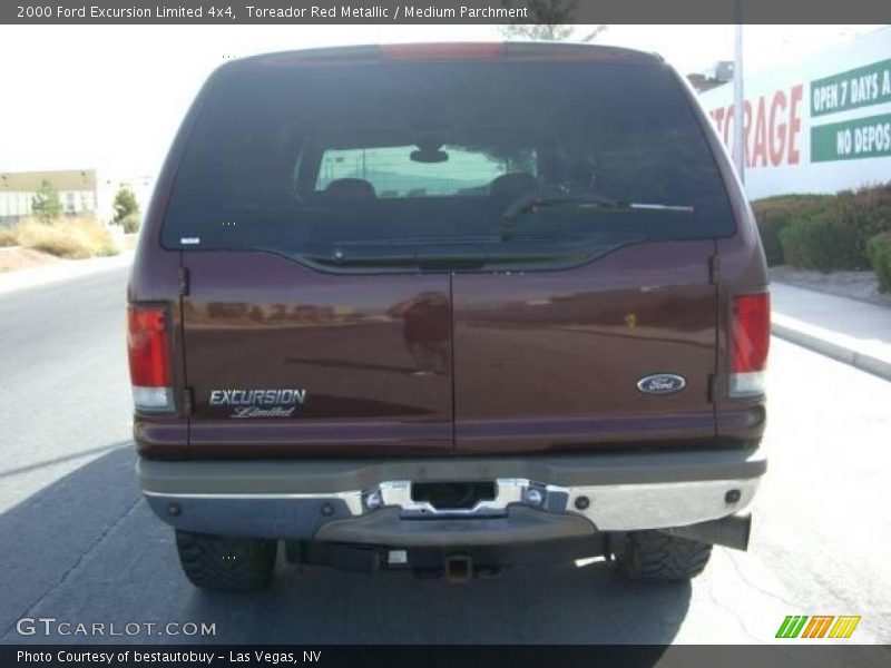 Toreador Red Metallic / Medium Parchment 2000 Ford Excursion Limited 4x4