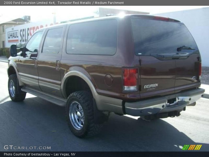 Toreador Red Metallic / Medium Parchment 2000 Ford Excursion Limited 4x4