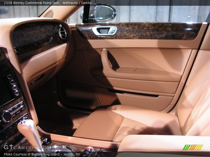 Anthracite / Saddle 2008 Bentley Continental Flying Spur