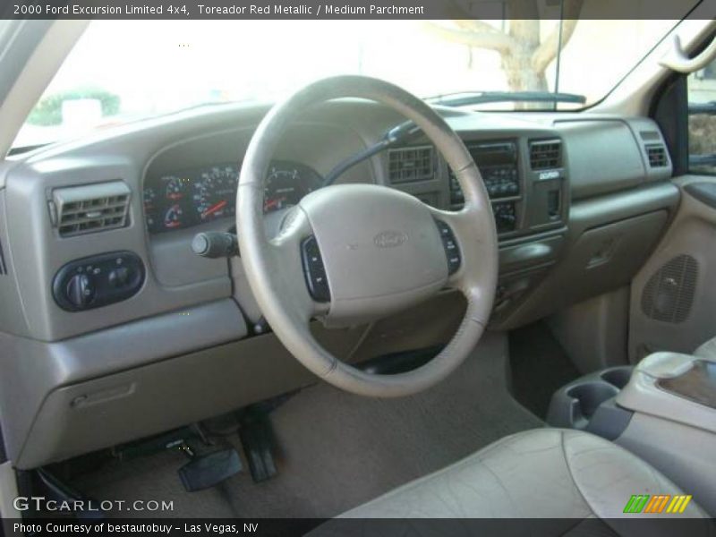 Toreador Red Metallic / Medium Parchment 2000 Ford Excursion Limited 4x4