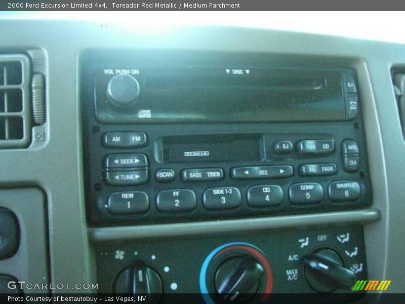 Toreador Red Metallic / Medium Parchment 2000 Ford Excursion Limited 4x4